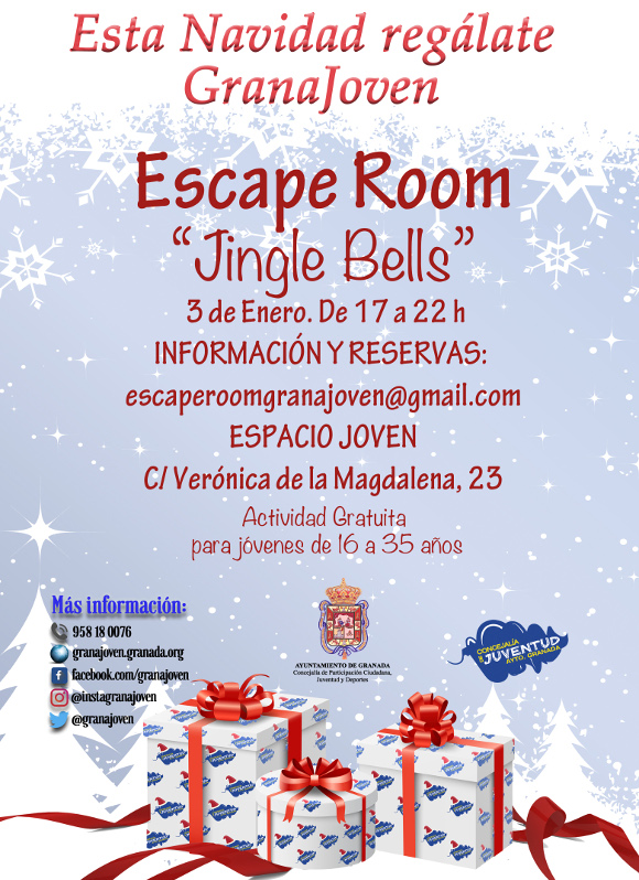 Navidad Granajoven. ESCAPE ROOM